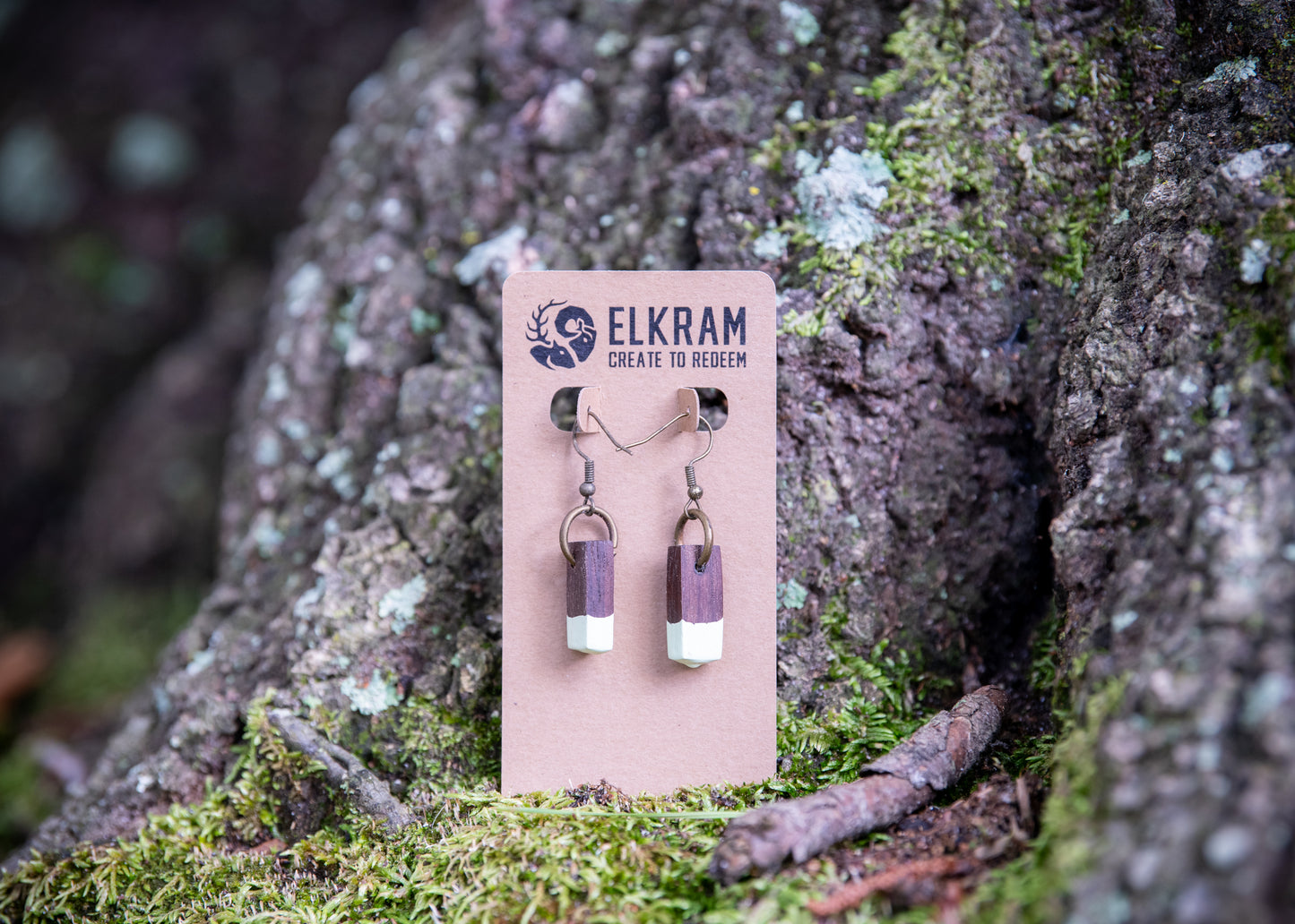 Black Walnut Earrings