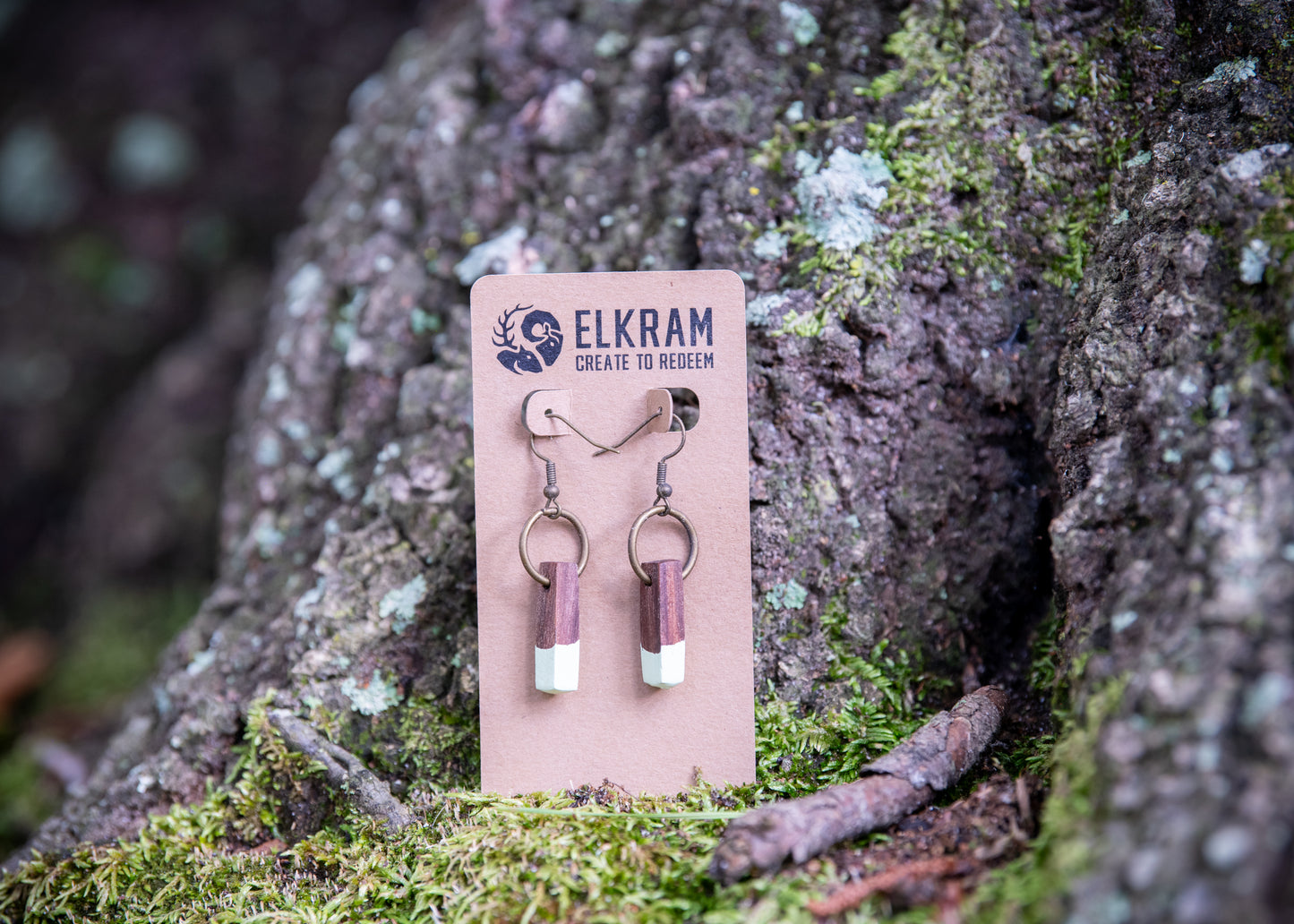 Black Walnut Earrings