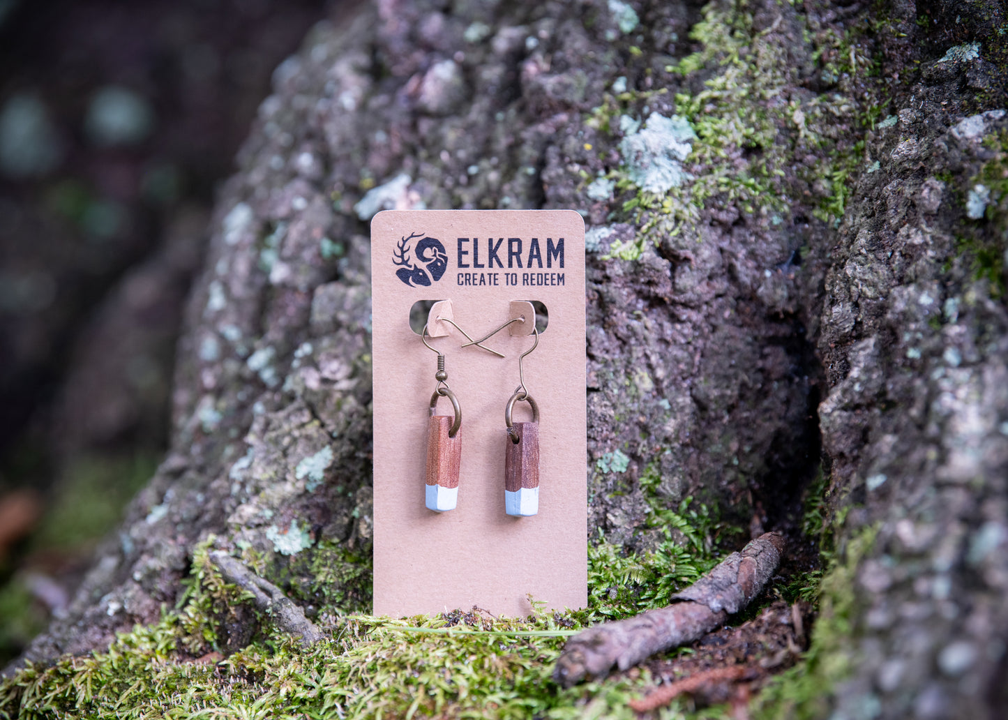 Black Walnut Earrings