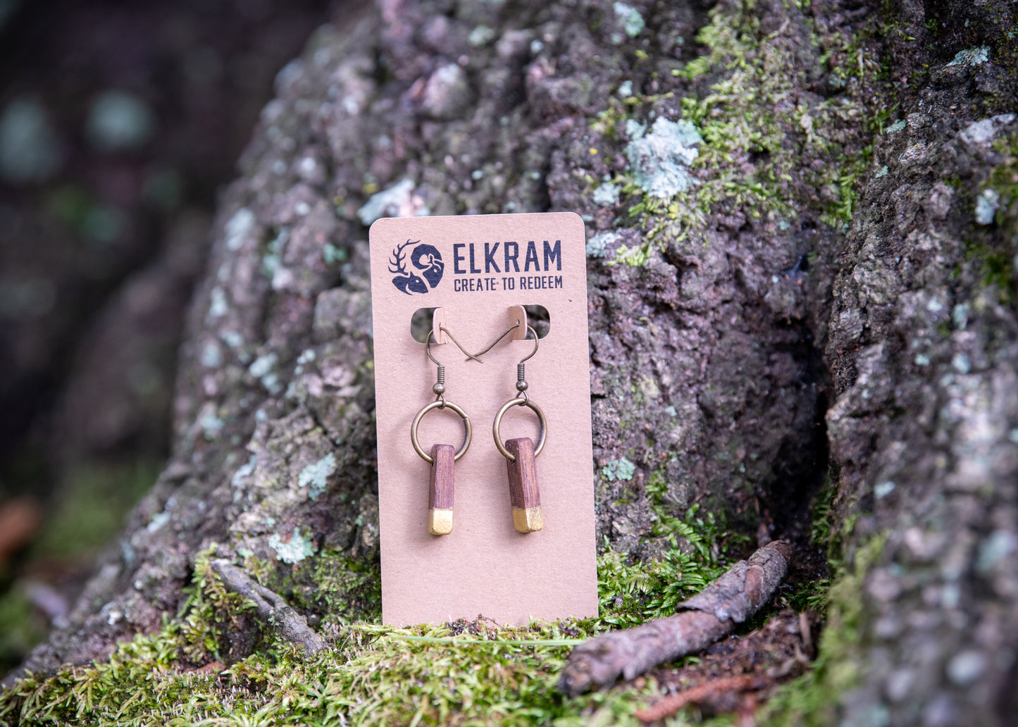 Black Walnut Earrings