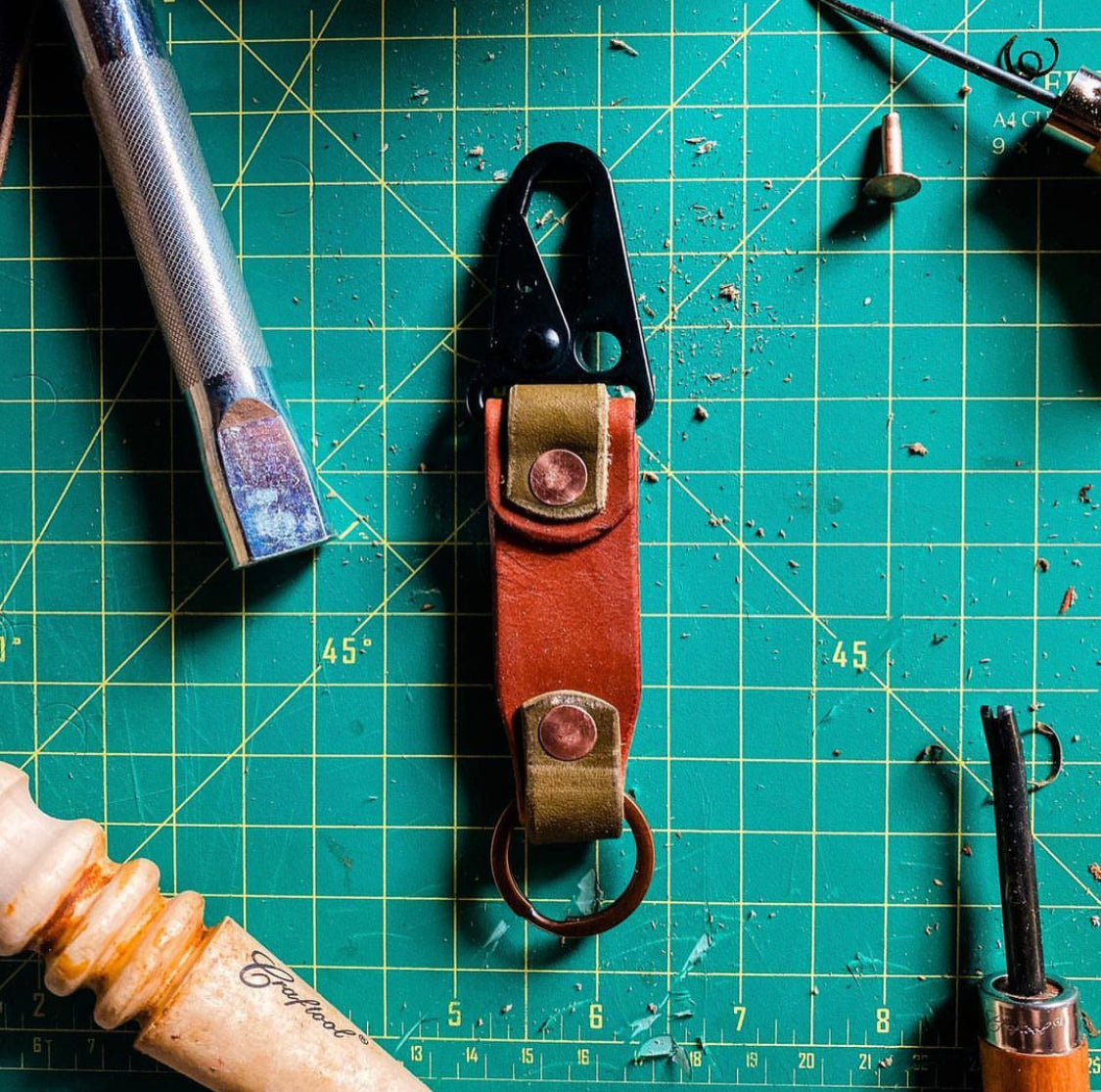 Leather Key Fob